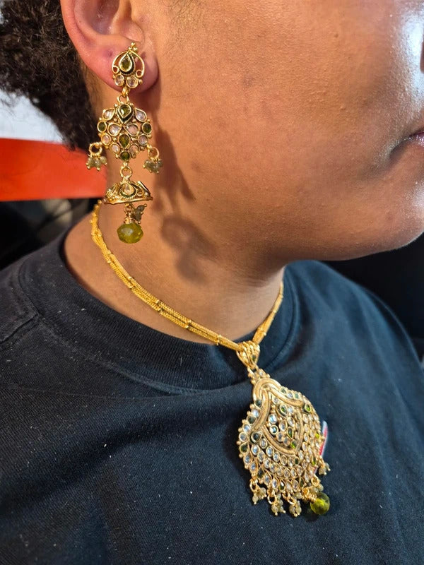 Asian jewellery set - 14