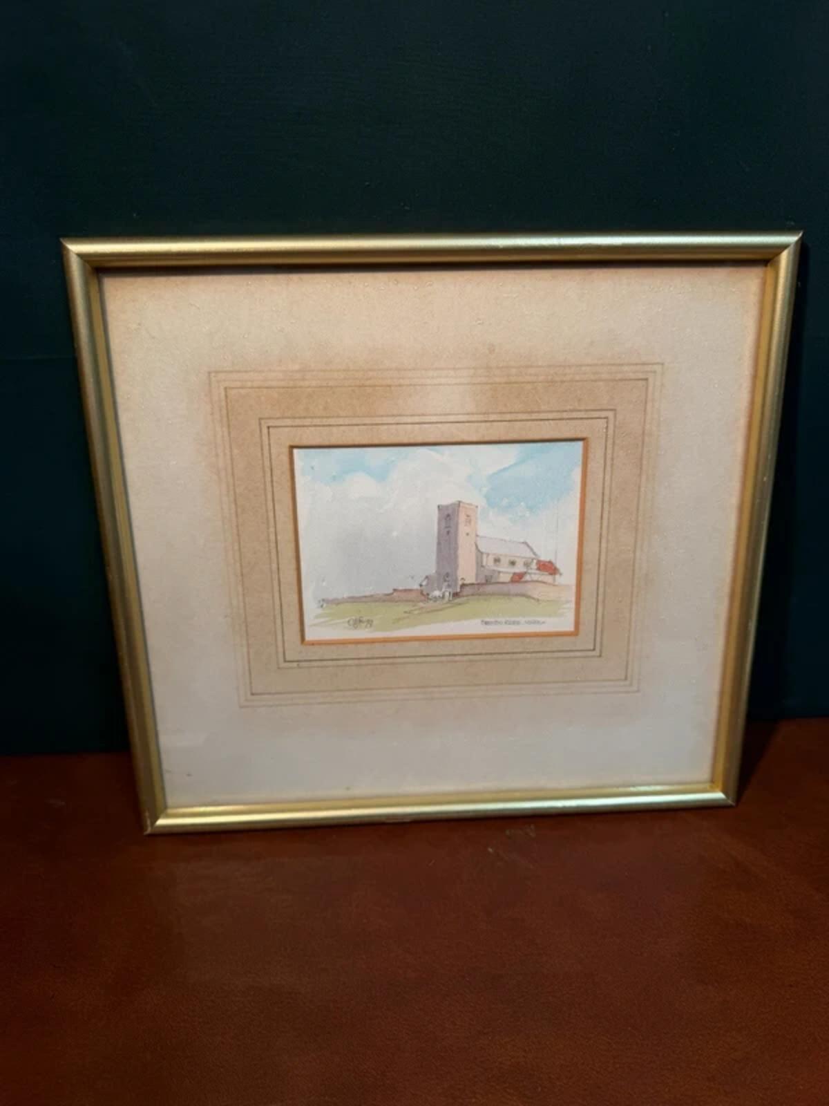 Signed & Framed Watercolour