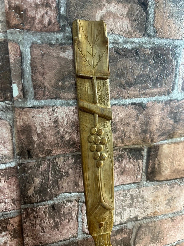 Hand Carved Decorative Wooden Spoon