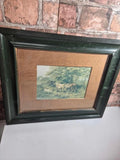 Vintage Cow framed print