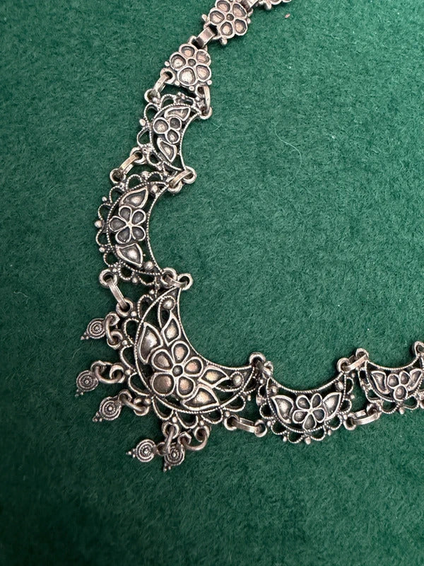 Sterling Silver Art Deco Necklace