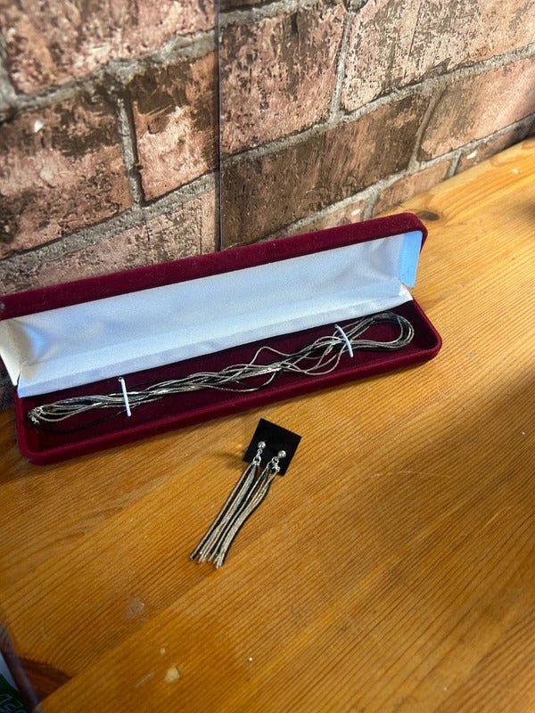 Boxed Necklace and Earring Set
