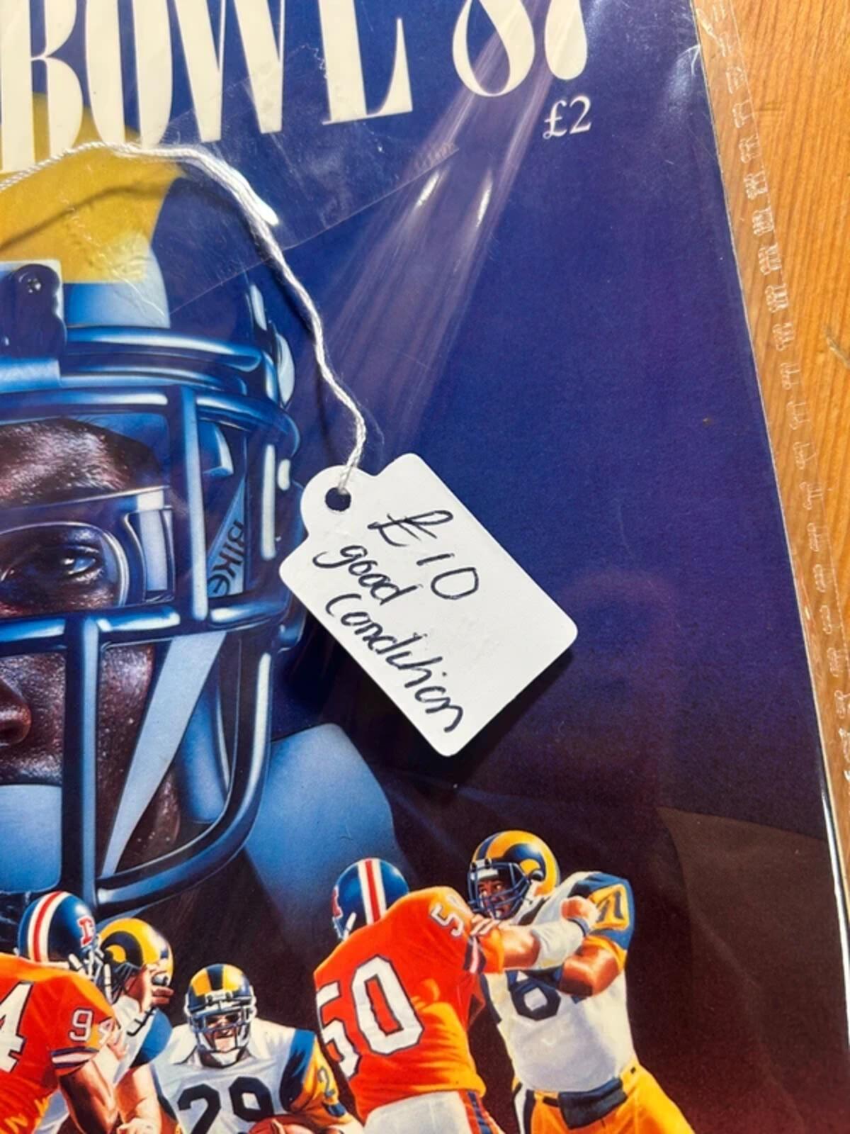 American Bowl 87 Programme