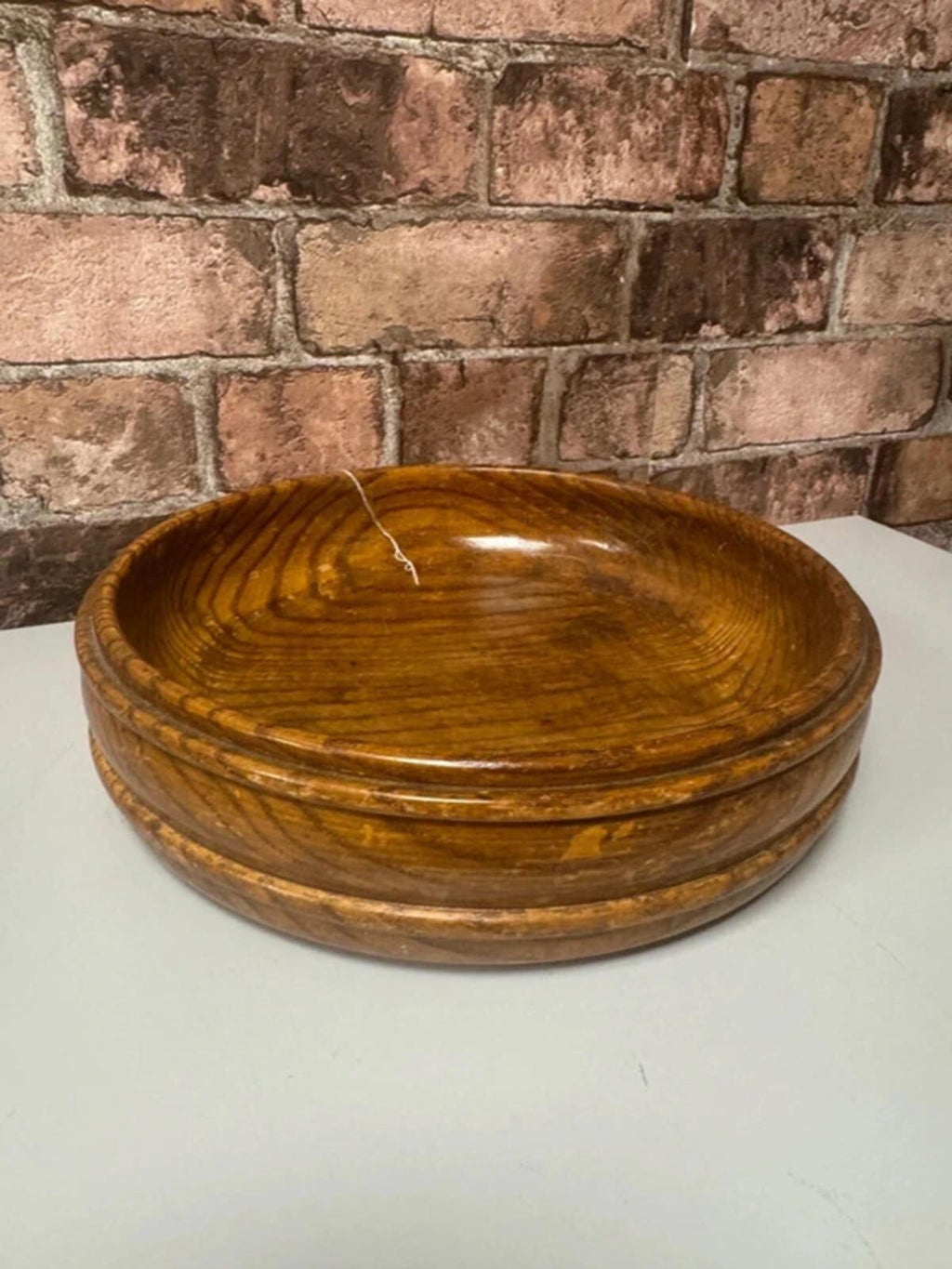 Vintage Oak Bowl