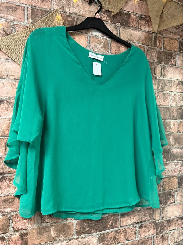 Trinny & Susannah Green Top - Size 20