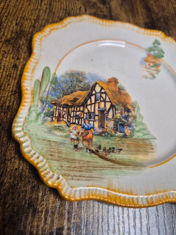 Alfred Meakin 'anne hathaway cottage' Plate