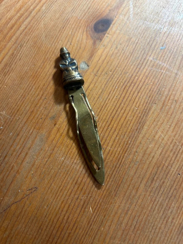 Vintage Brass Bookmark
