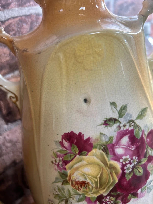 Pair of Antique Mantle Vases