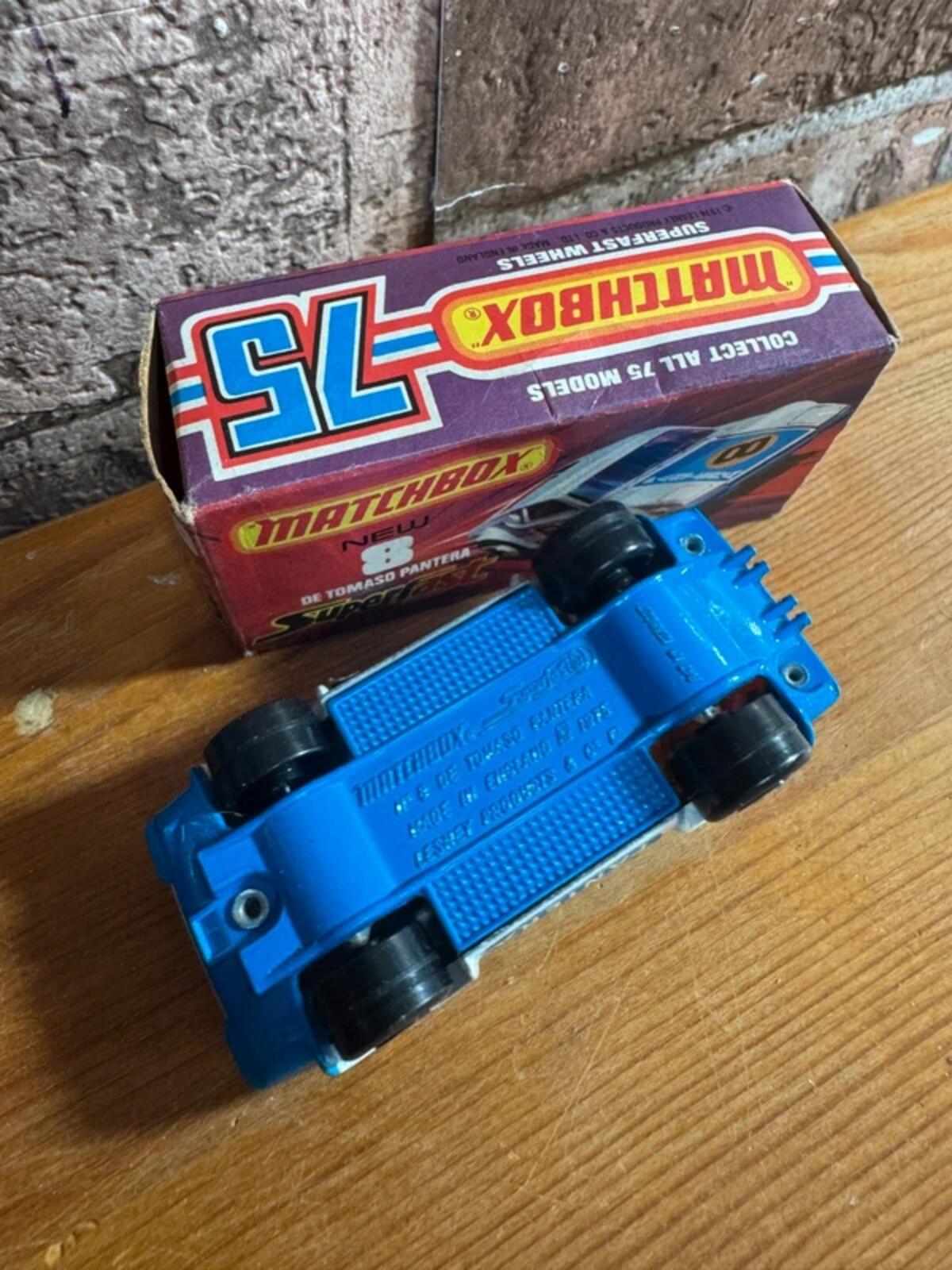 Matchbox Pantera No 8 Model Car - Boxed