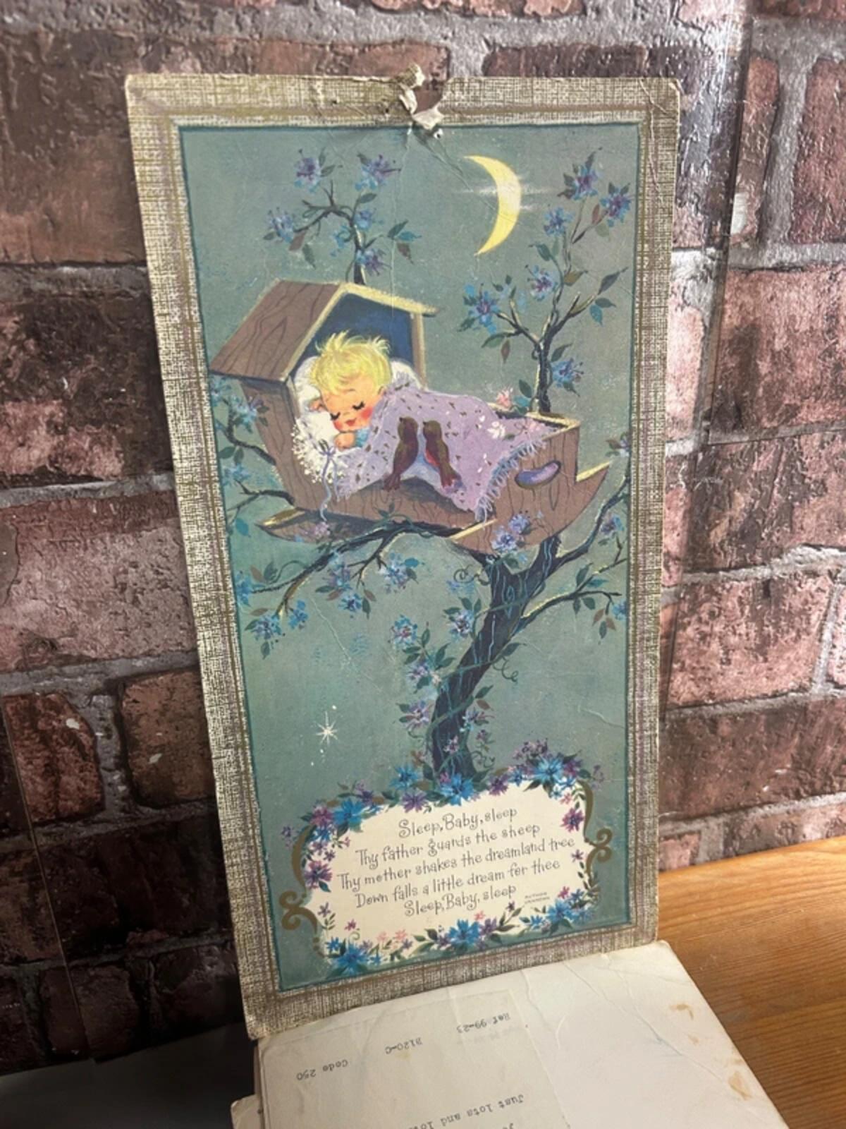 Vintage Original Nursery Rhyme Pin Ups