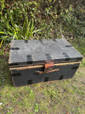 Antique A Boswell 19th Century Steamer Trunk