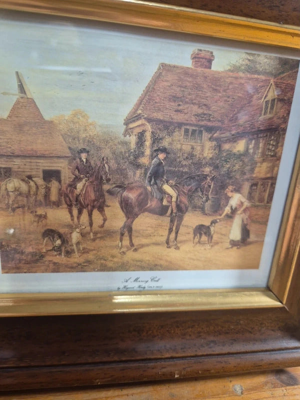 Heywood Hardy print 'A morning call'