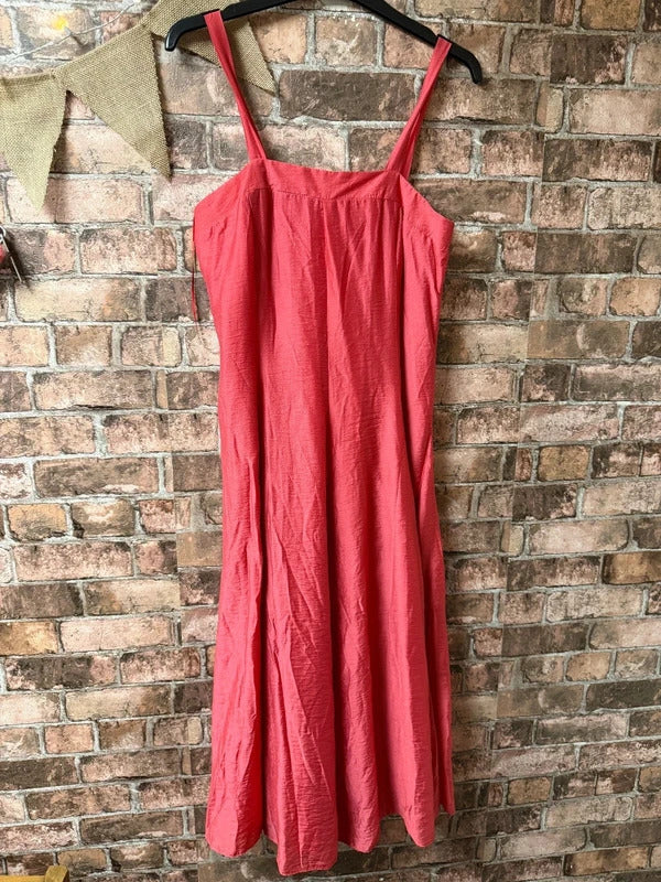 Kaliko Coral Summer Dress - Size 12