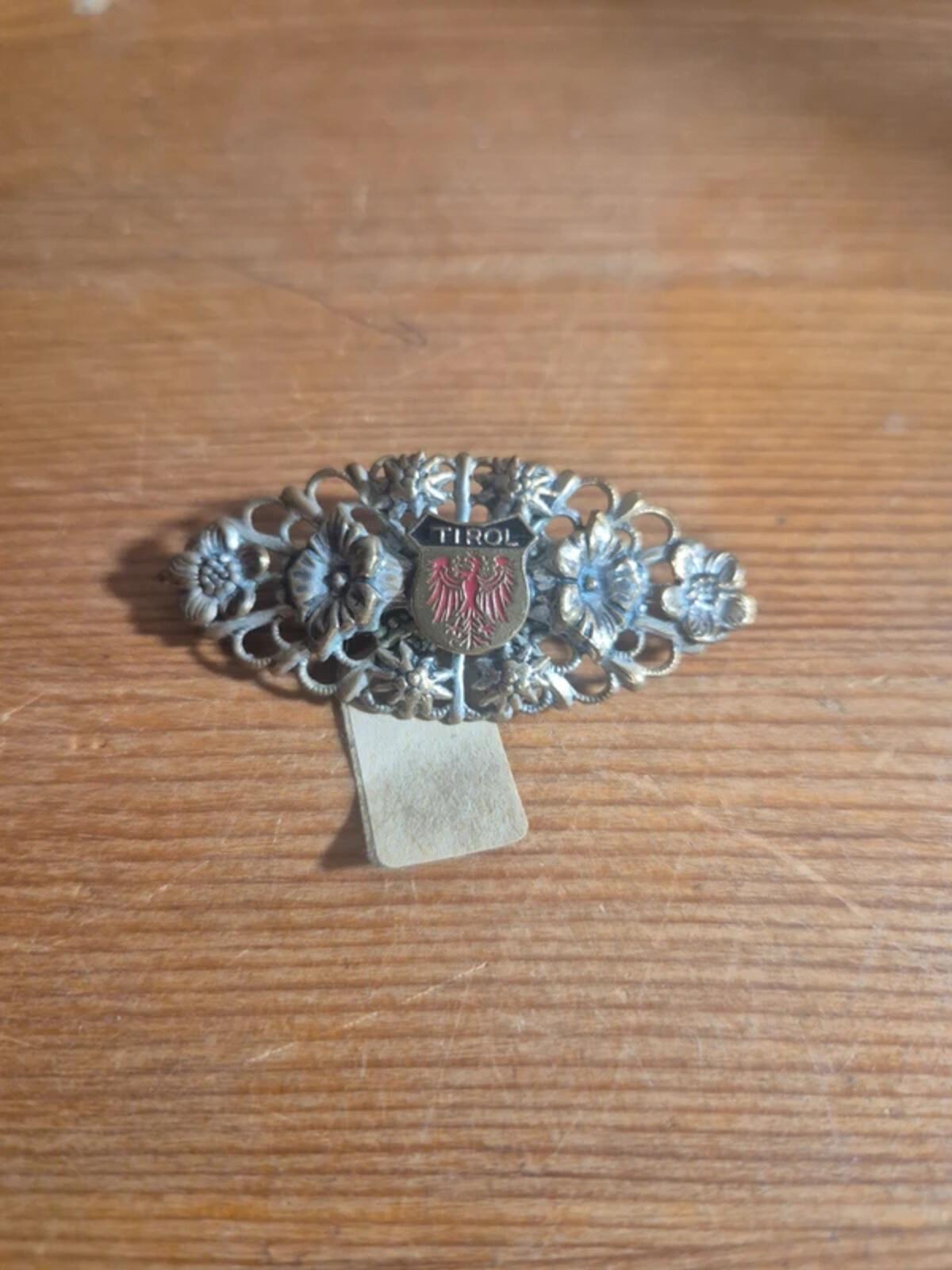Tirol Badge brooch