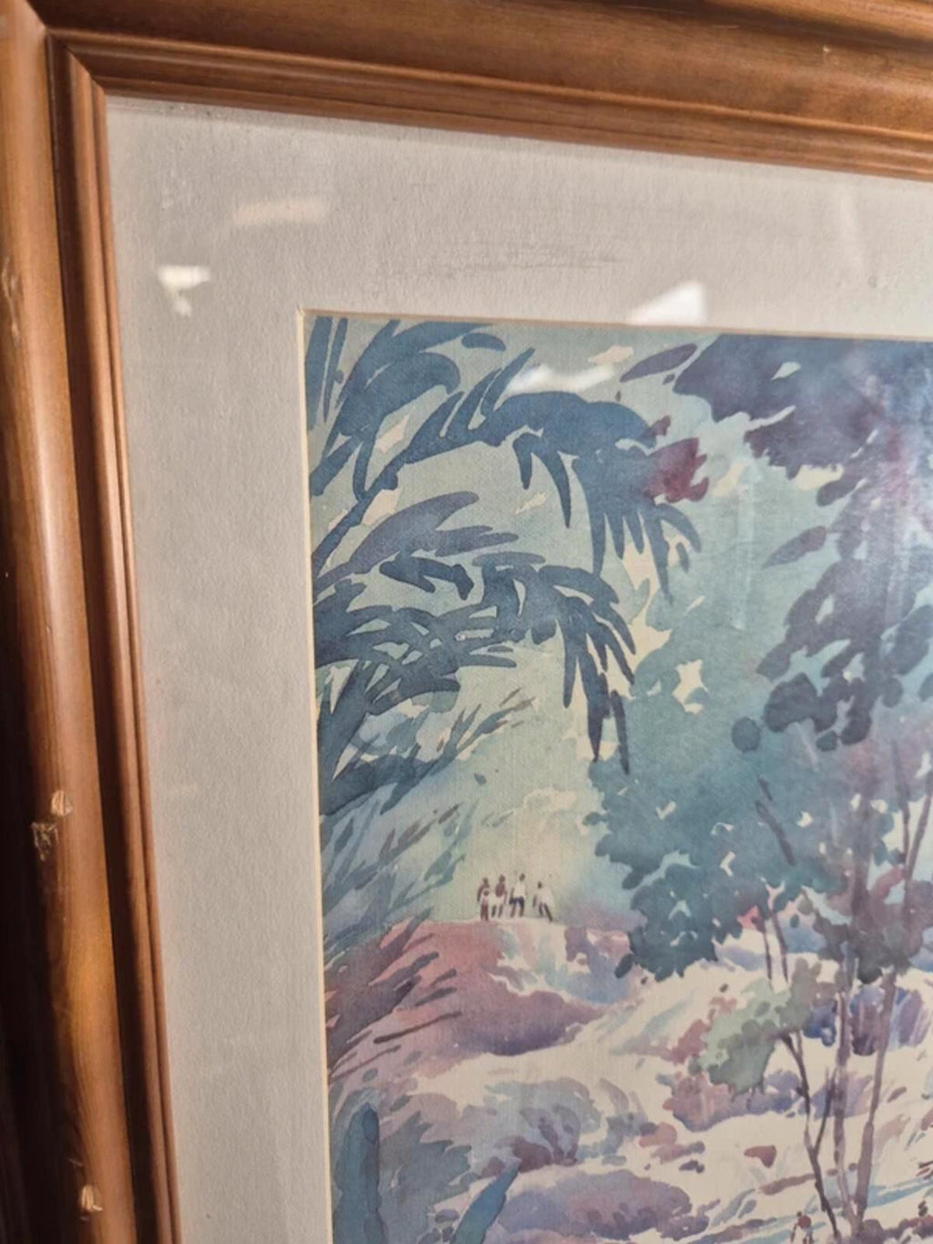 Joanne Sibley Gold Framed Print