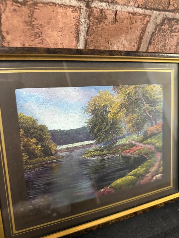 Holographic Framed Landscape Picture