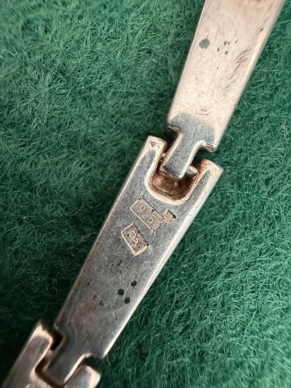 Vintage Art Deco Sterling Silver Necklace