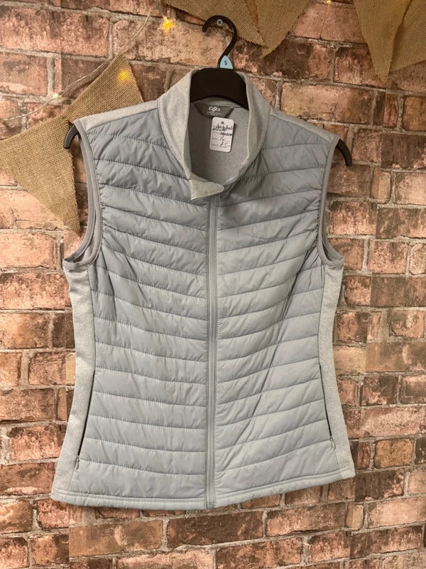 Dani by Druids Golfwear Grey Gilet Bodywarmer - Size 14
