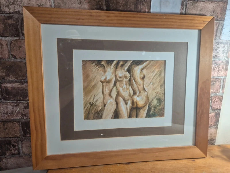 Framed image 'Three Graces'
