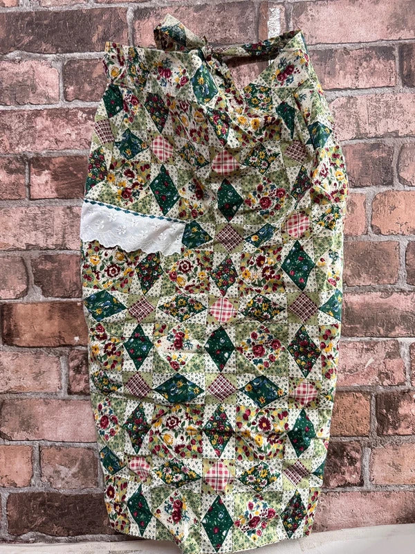 Vintage Floral Apron