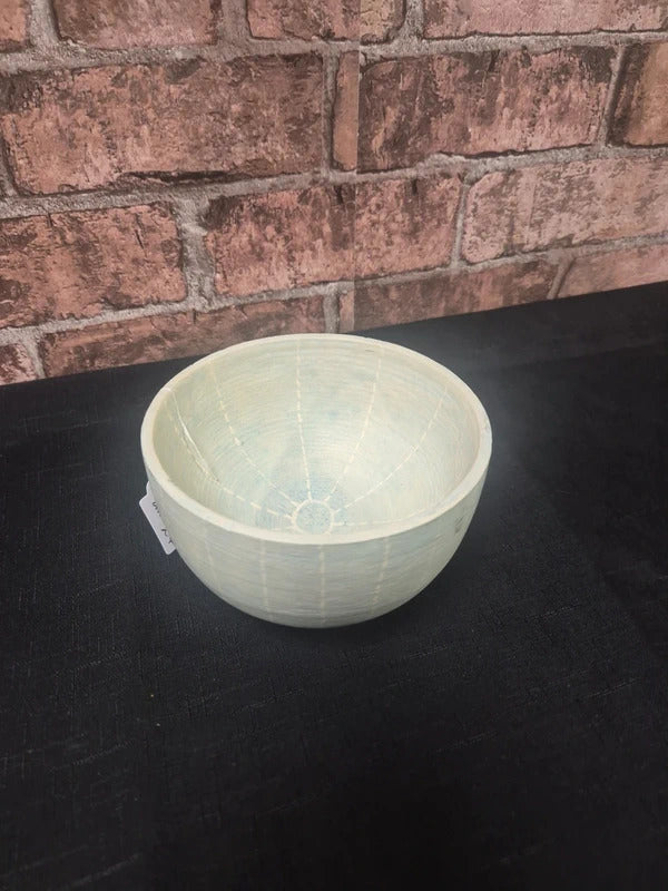 Decorative wooden bowl