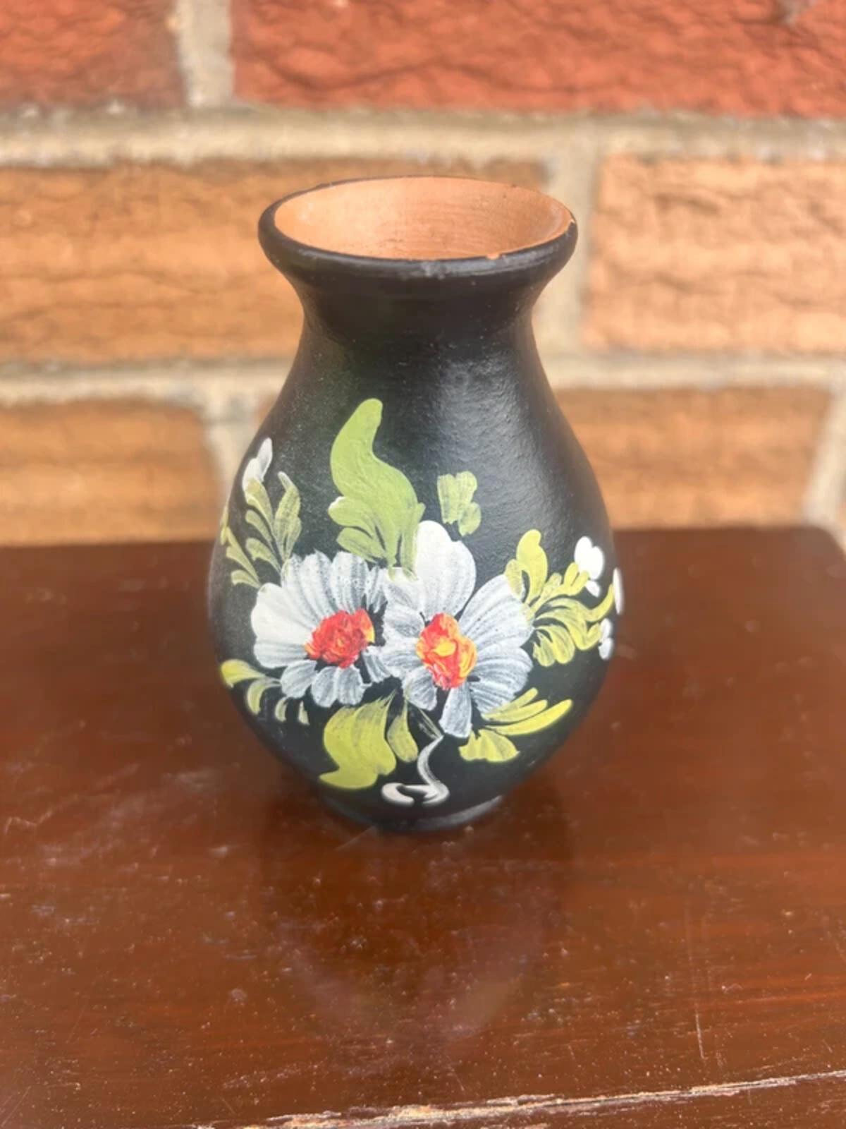 Vintage Terracotta Small Vase