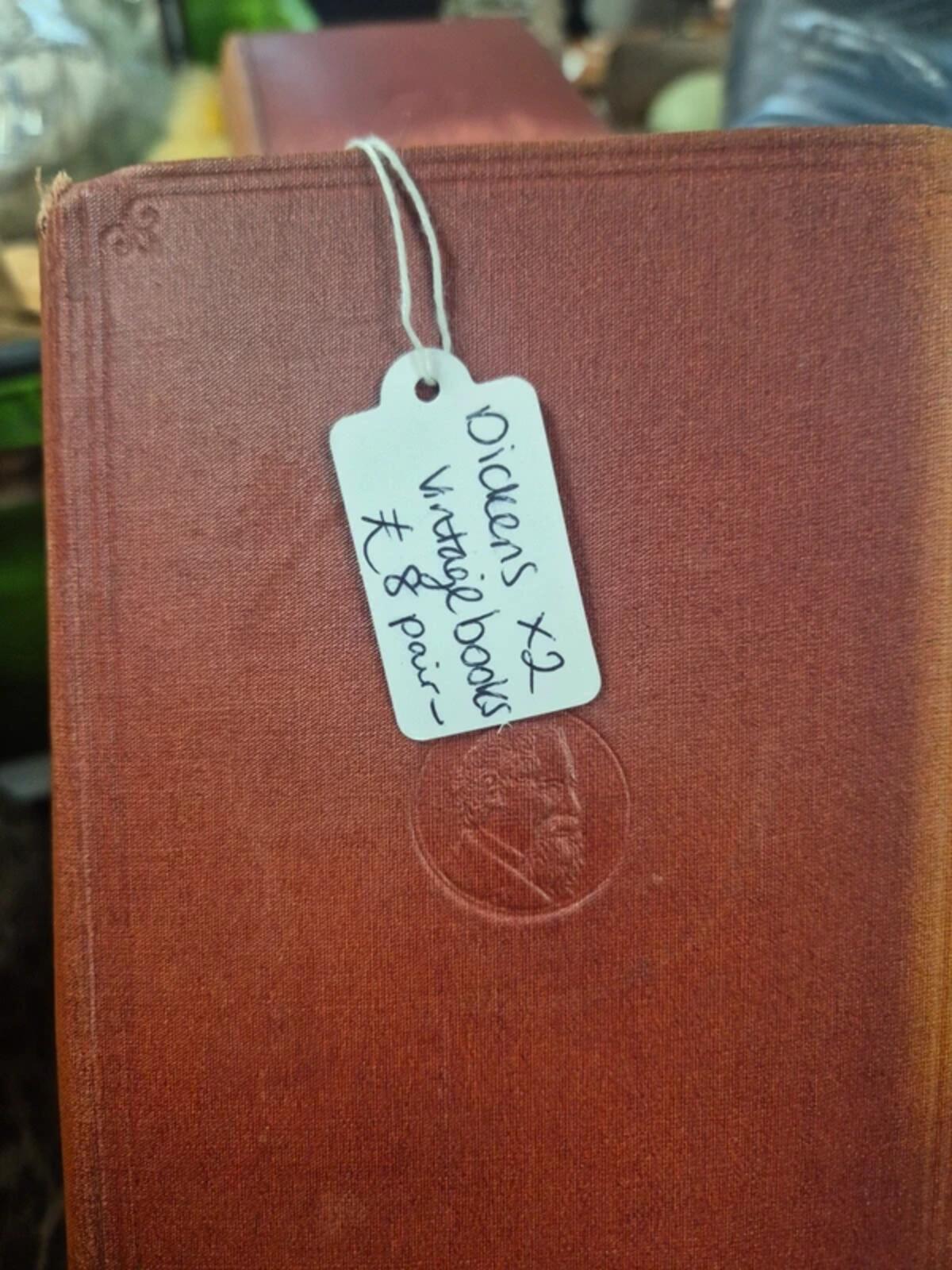 Vintage Dickens books x 2