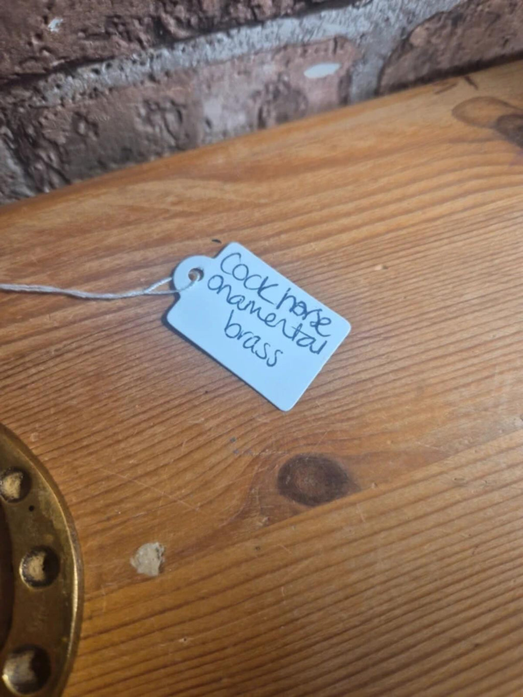 Cockeral Horse Brass