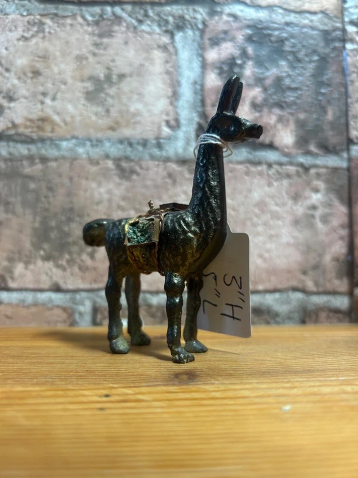 Brass Llama/Alpaca Ornament