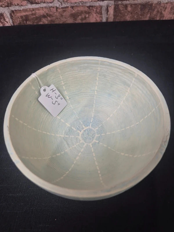 Decorative wooden bowl