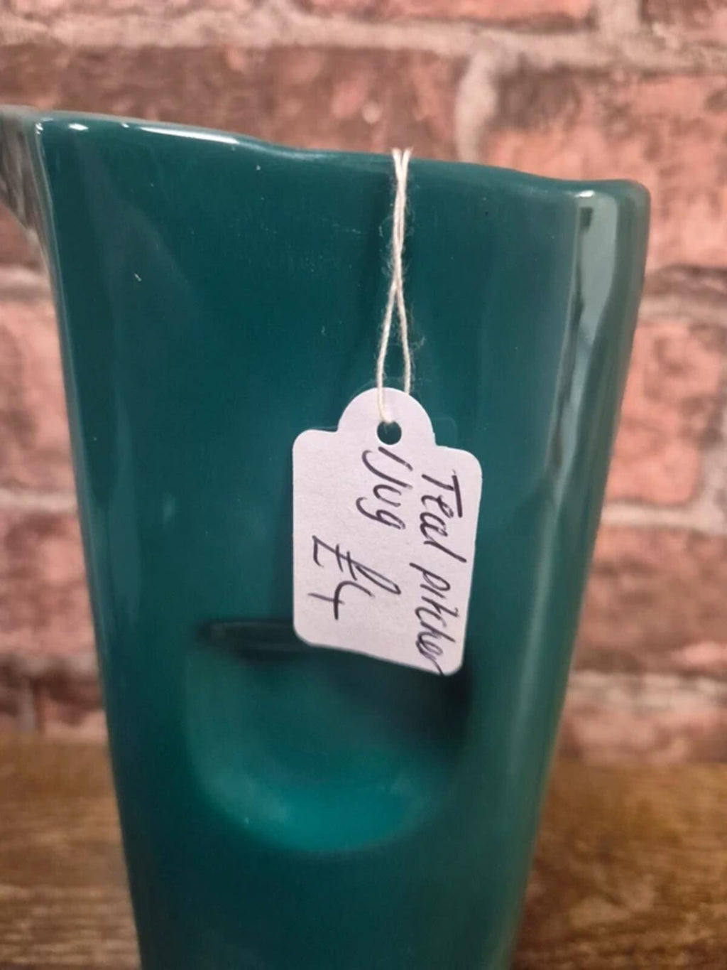 Teal jug