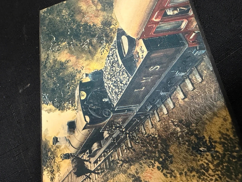 Wooden Train Delay Print