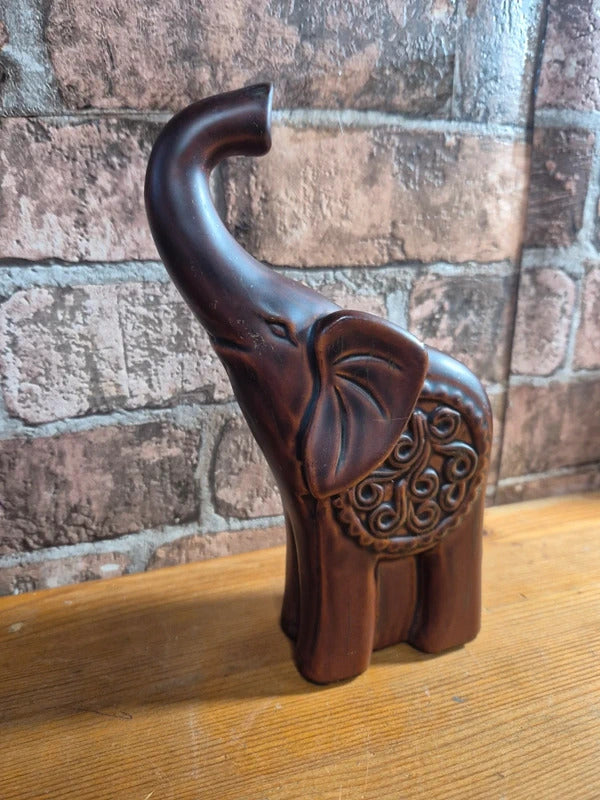 Elephant ceramic figure