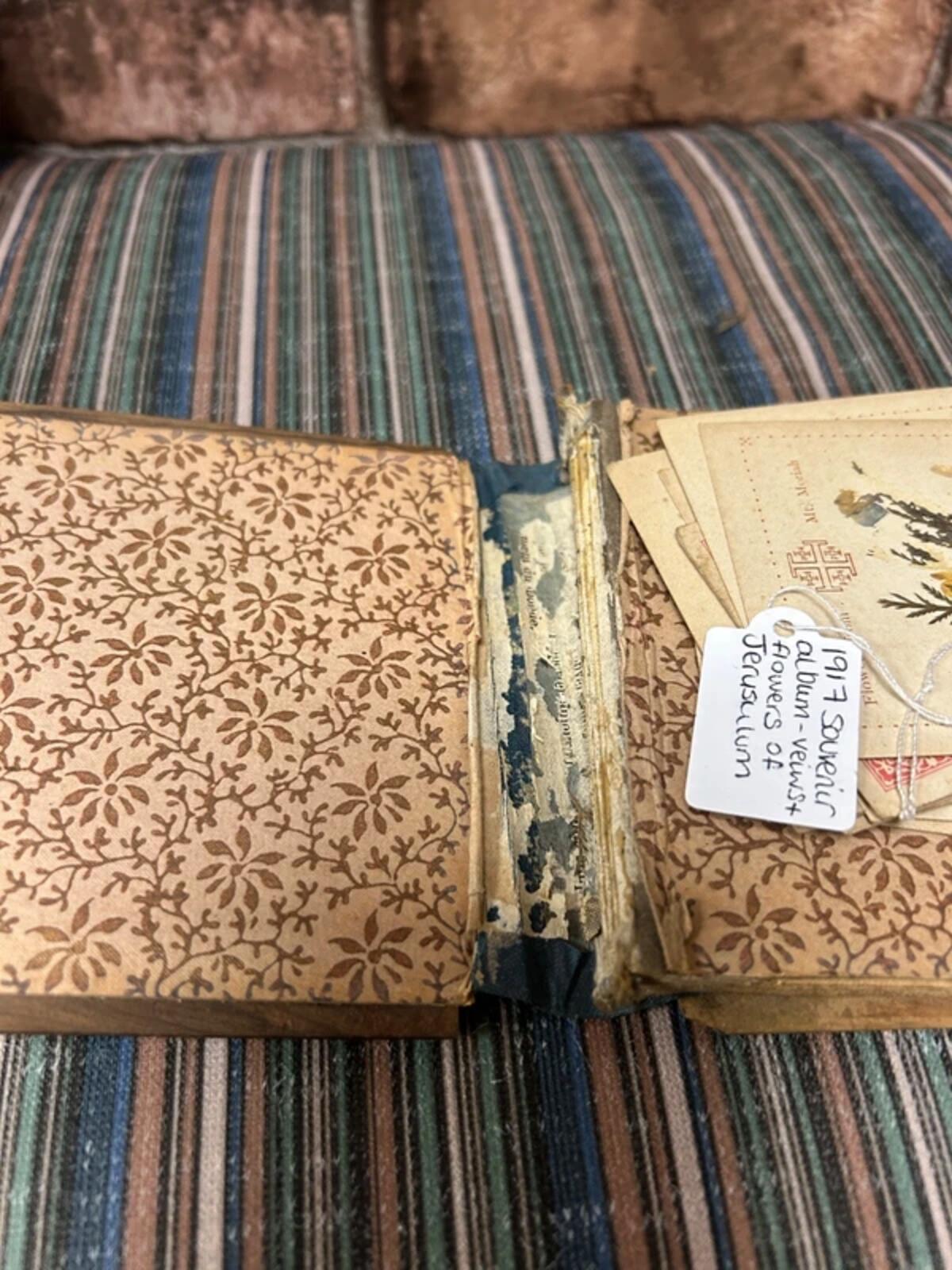 1917 Souvenir Album - Views and Flowers of Jerusalem
