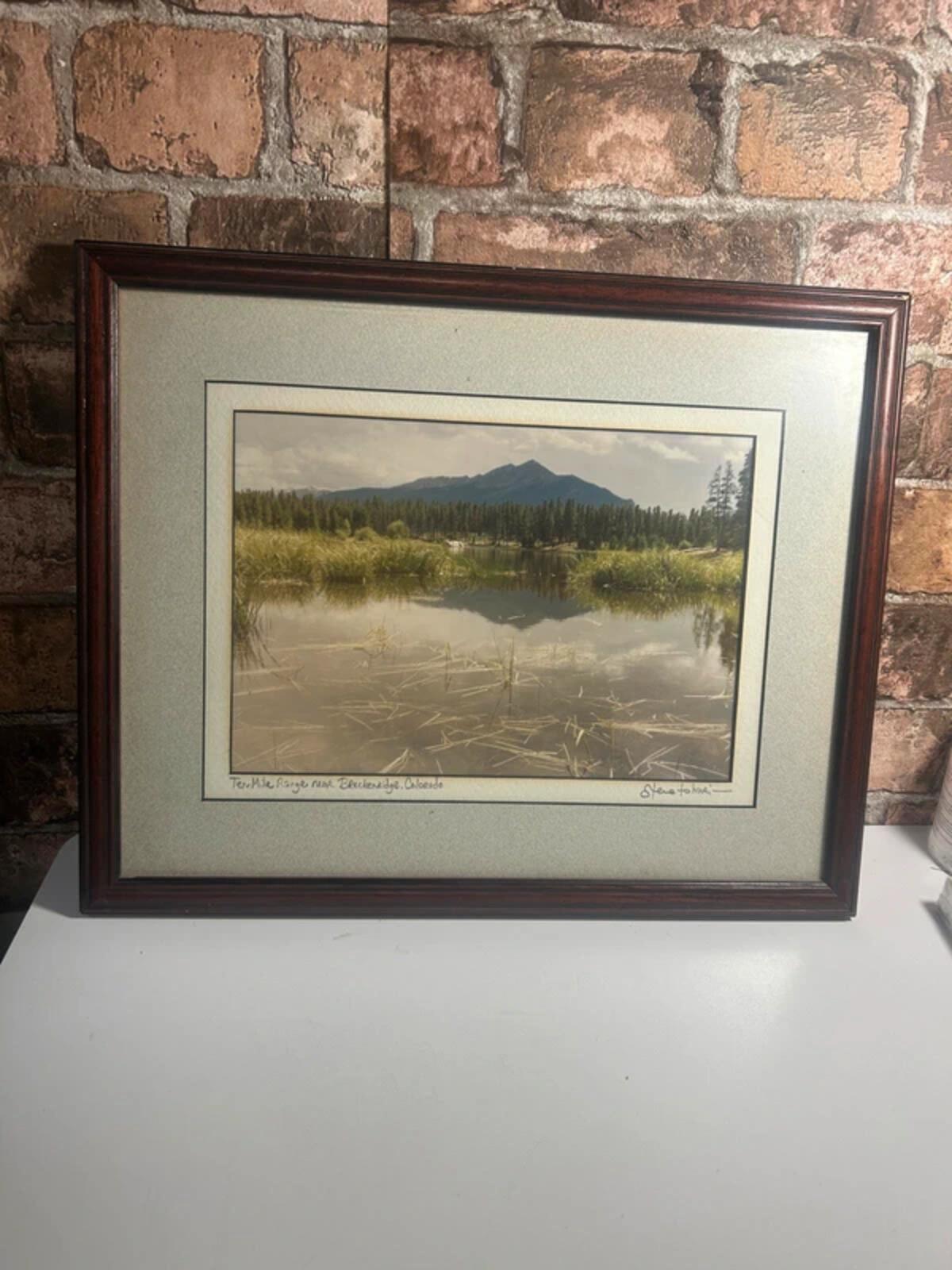 Ten Mile Range Signed and Framed Print