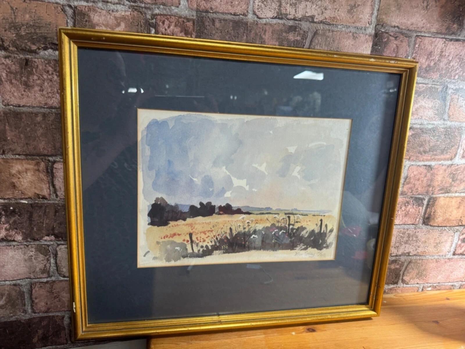 John Tooley Signed and Framed Watercolour