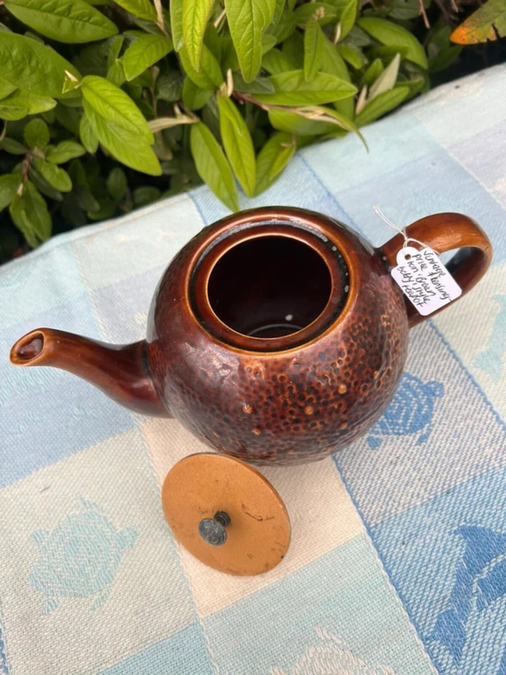 Vintage Price & Kensington Brown Betty Style Teapot