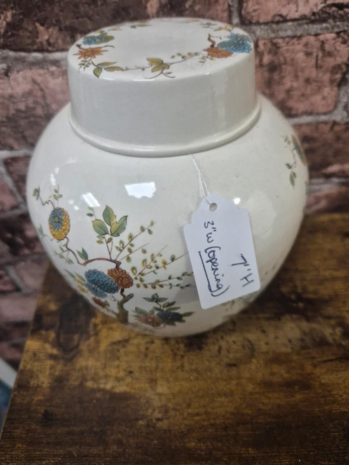 Royal cauldon Asian ginger jar