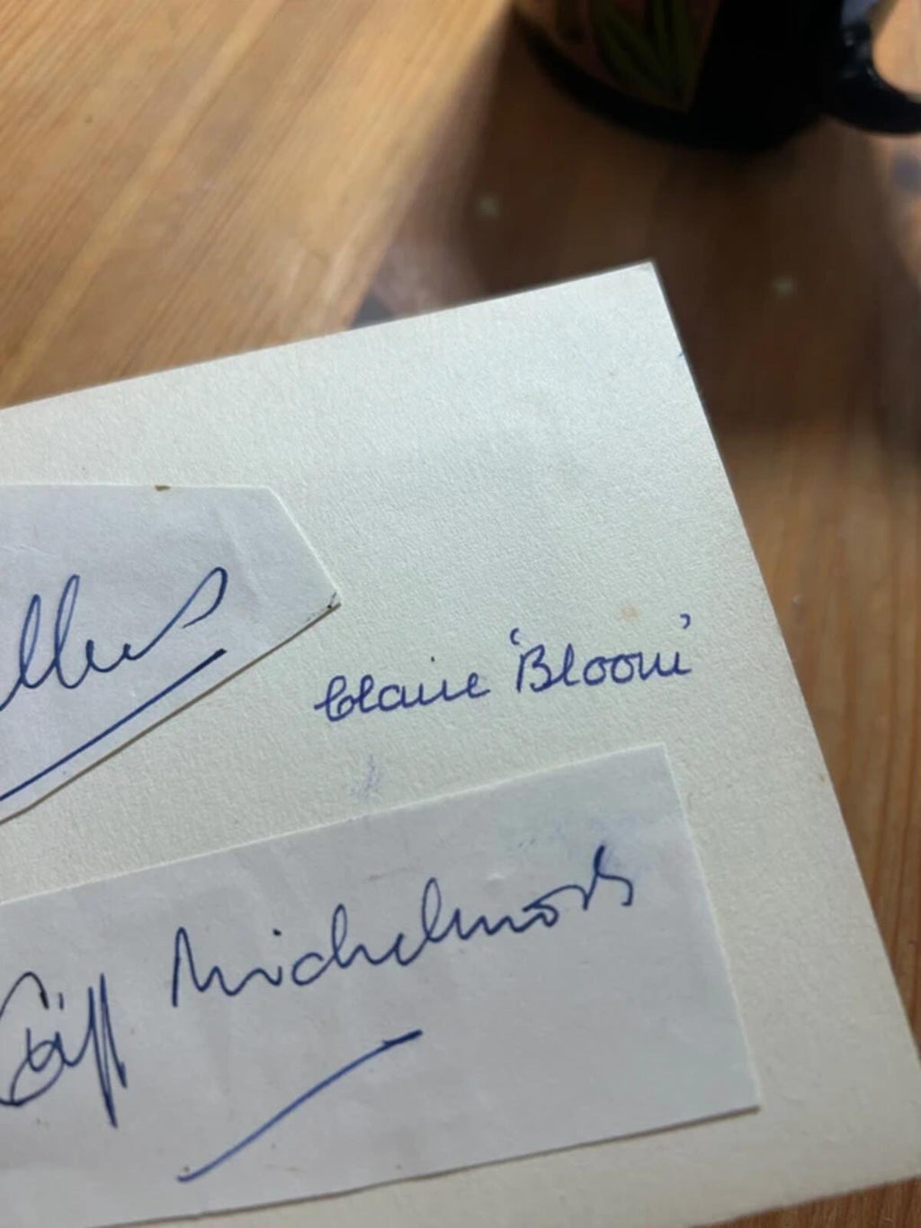 Vintage Autograph Book