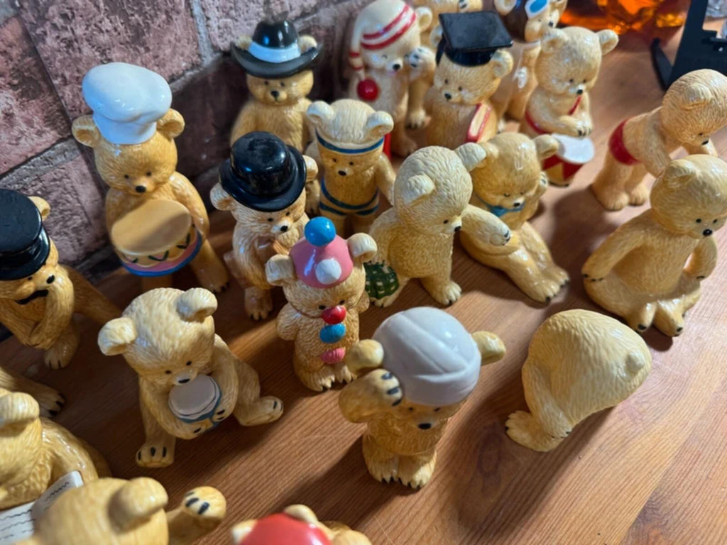 Danbury Mint Teddy Bear Figurines x 26 Bundle