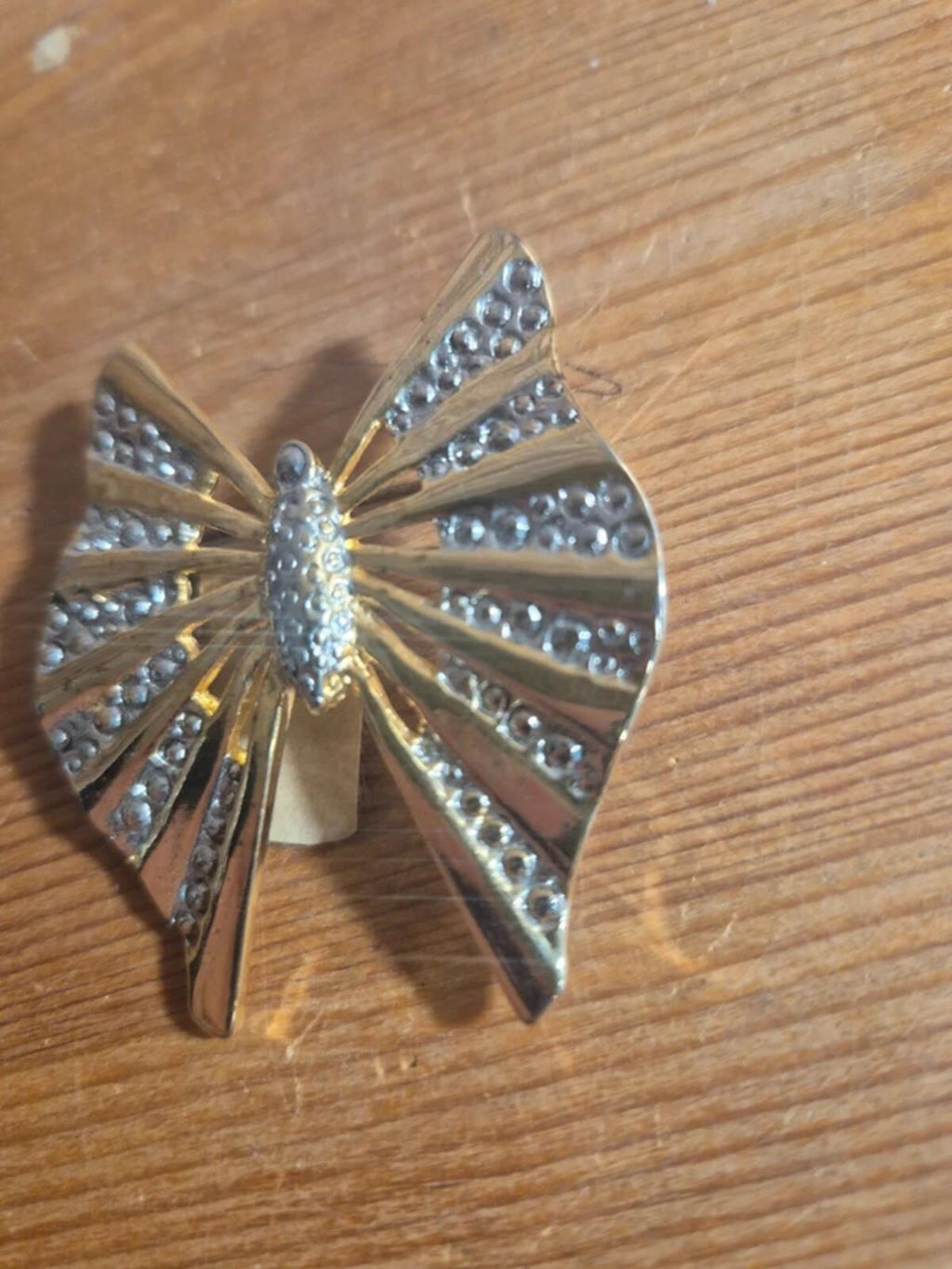 Butterfly/Fan Brooch