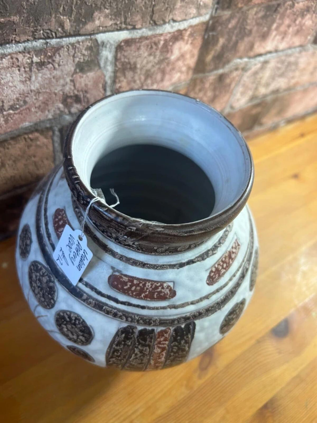Vintage Italian Pottery Vase