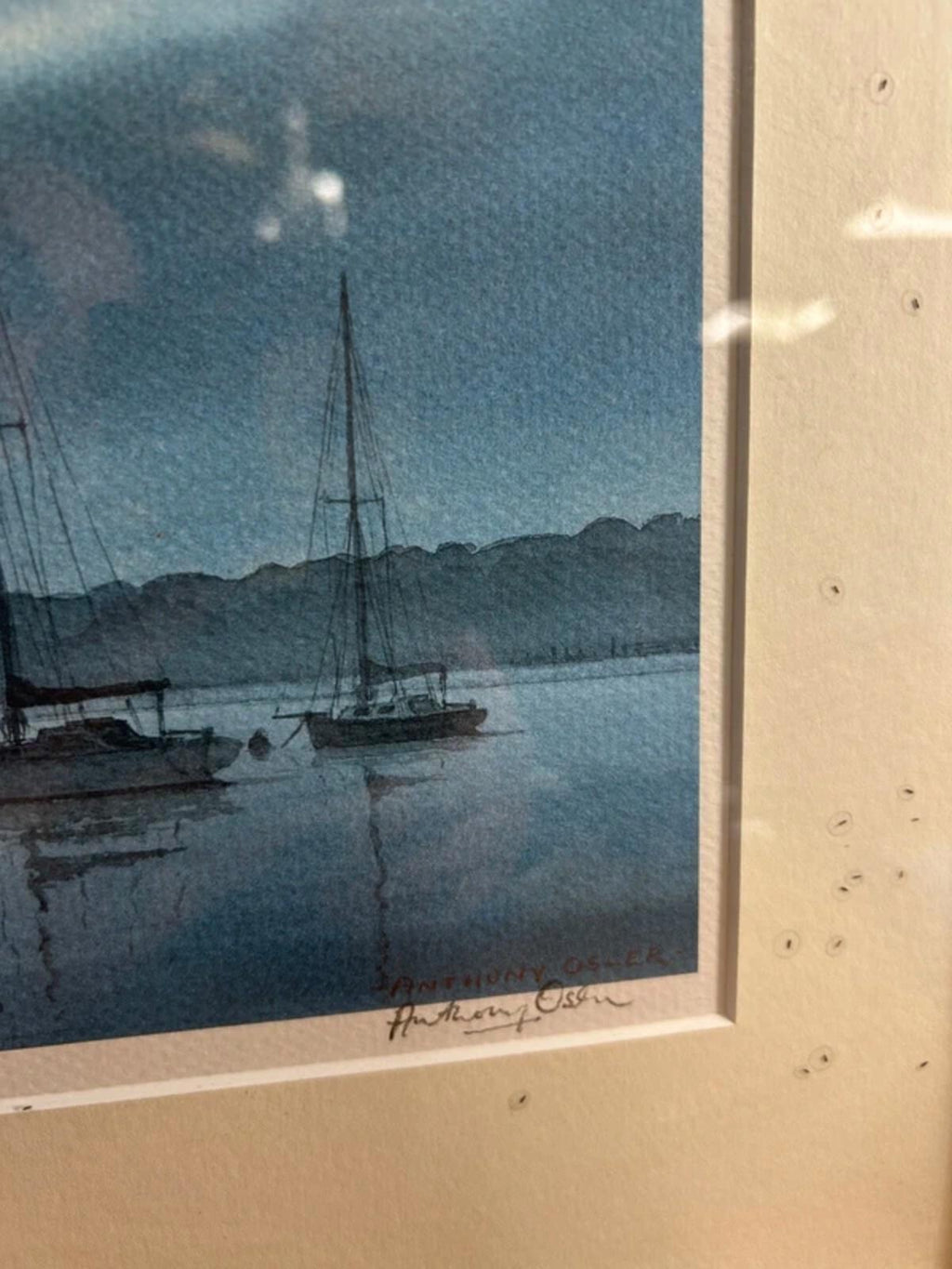 Anthony Osler Signed Limited Edition Framed Print