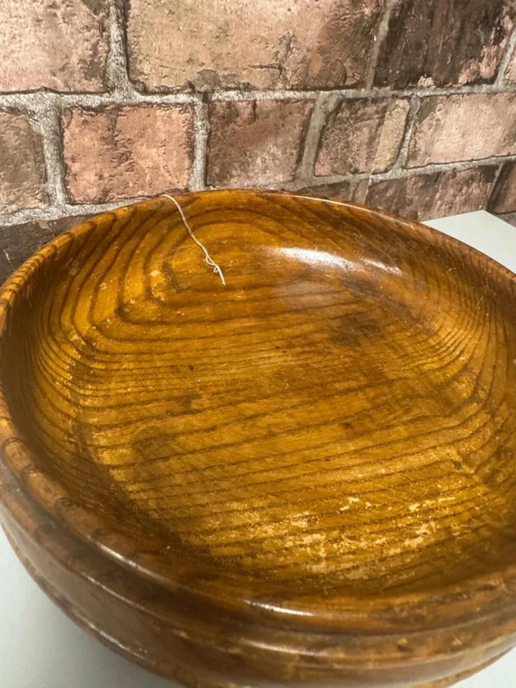 Vintage Oak Bowl