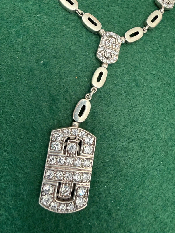 Sterling Silver Ornate Necklace