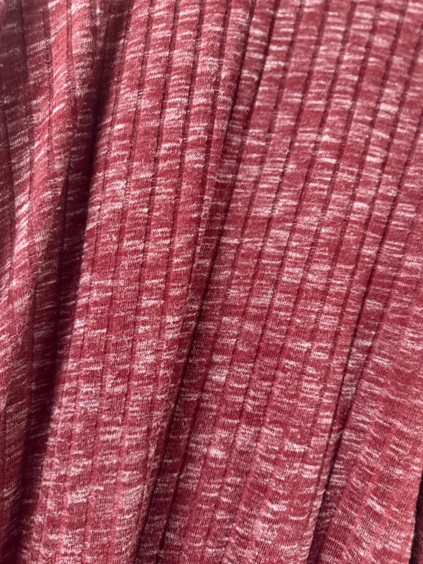 Papaya burgundy knit top - size 14