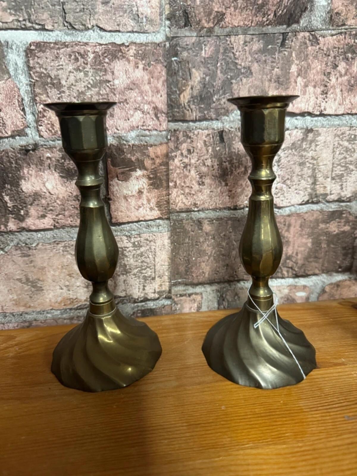 Vintage Brass Candlesticks