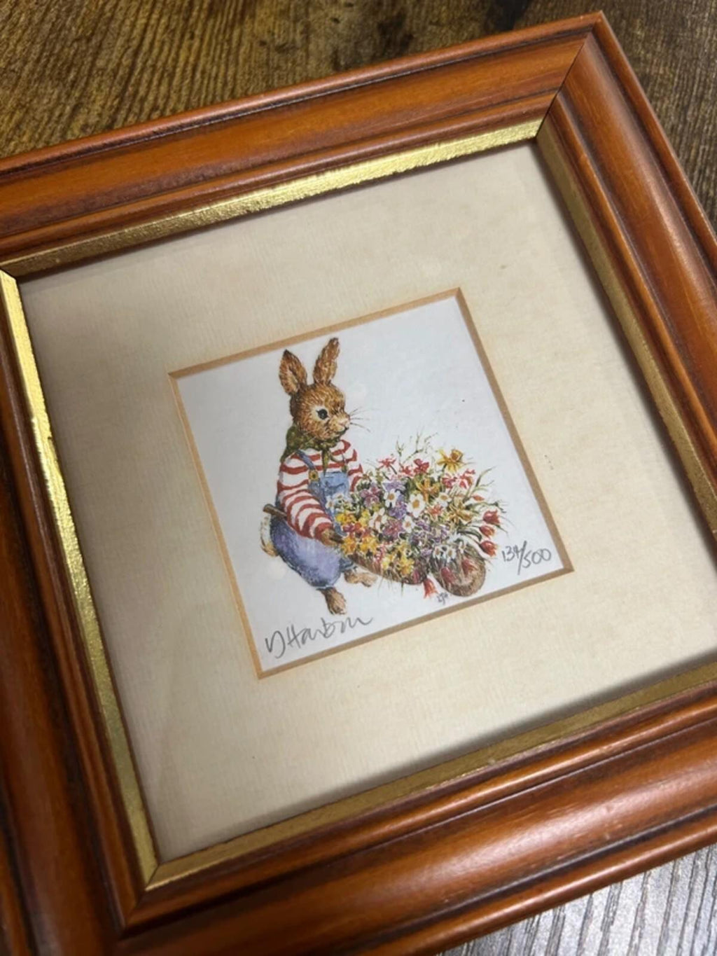 D Hanlon Signed and Framed Print