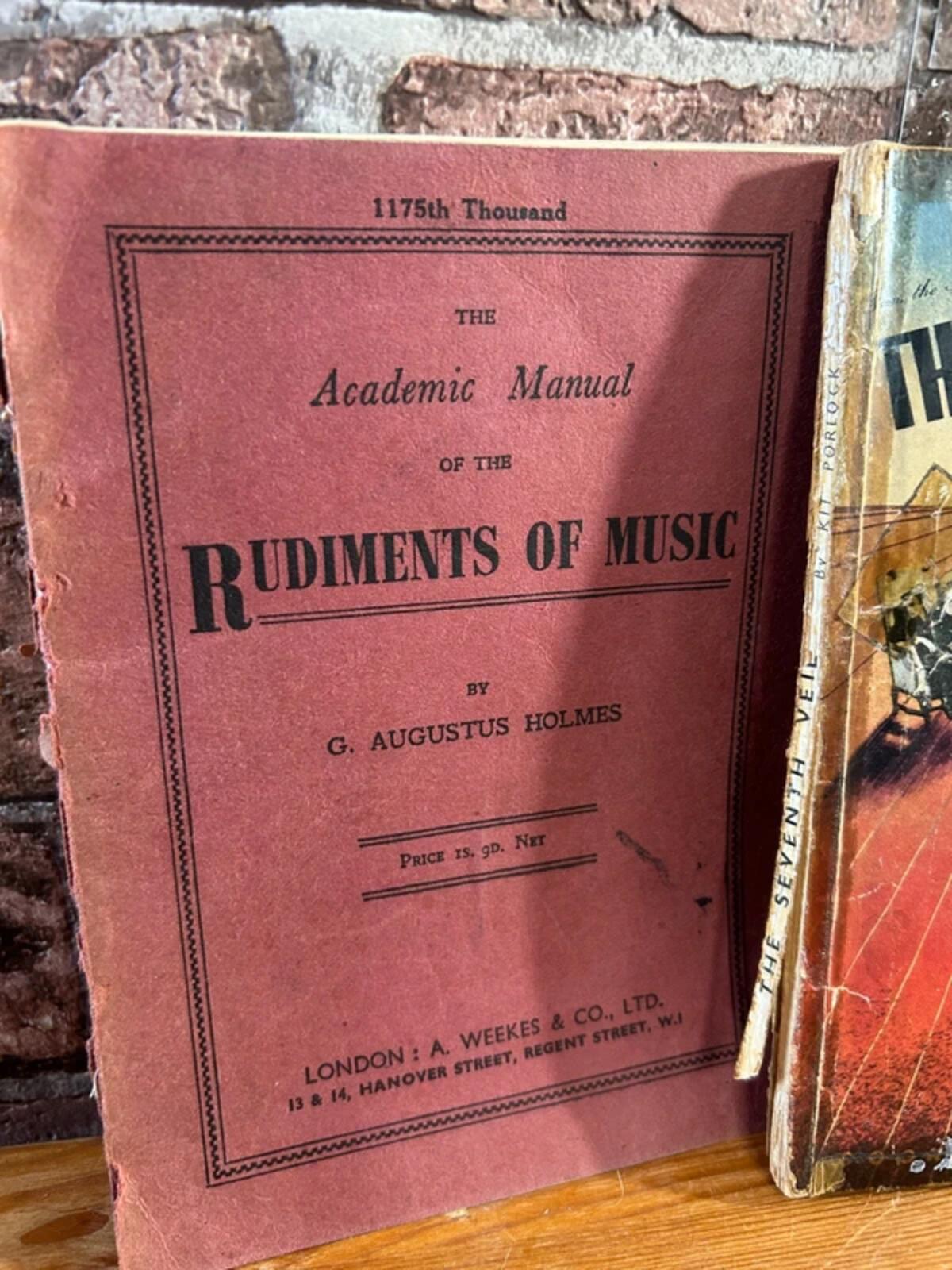 Vintage Musical Books x 2
