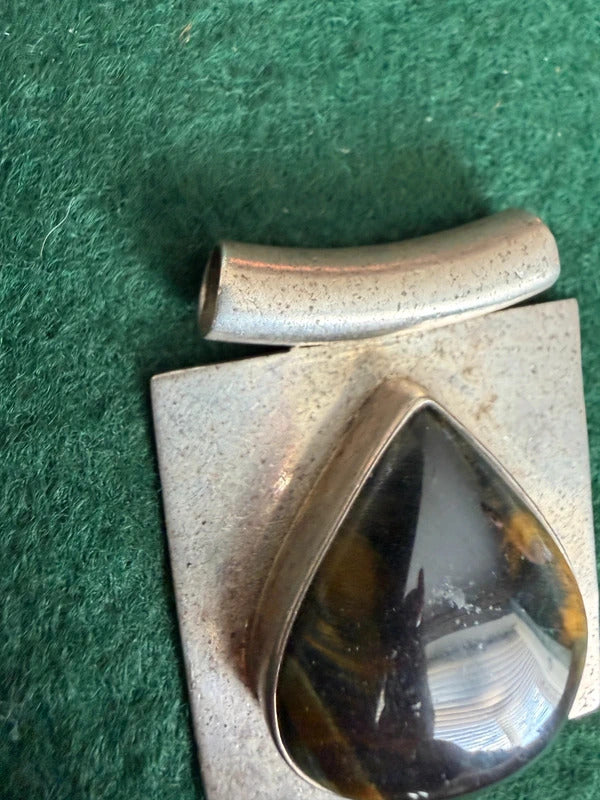 Sterling Silver Gemstone Pendant